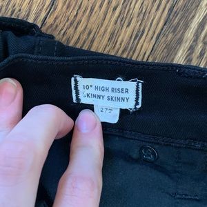 Madewell high rise skinny jeans, barely worn